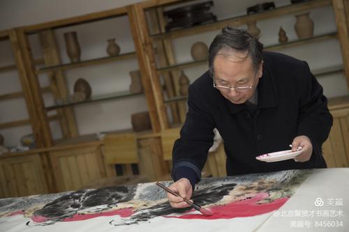 揮毫沐心谷，翰墨潤薊州——北京聚賢才書畫藝術(shù)中心文化交流活動(dòng)側(cè)記